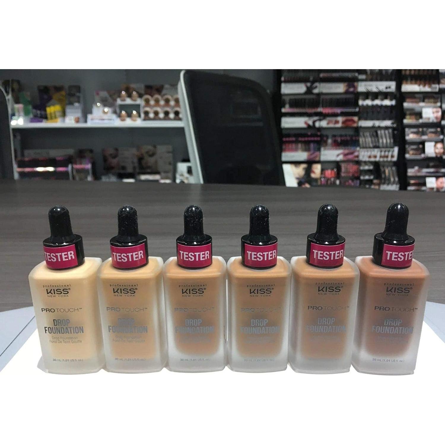 Base de Maquillaje Mate Kiss NY PRO TOUCH 30ml - Castaño