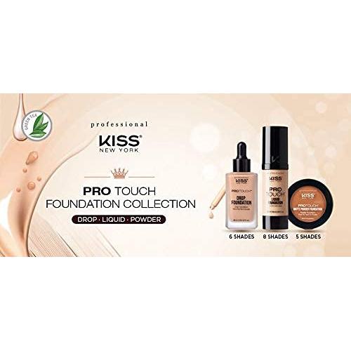 Base de Maquillaje Mate Kiss NY PRO TOUCH 30ml - Cognac