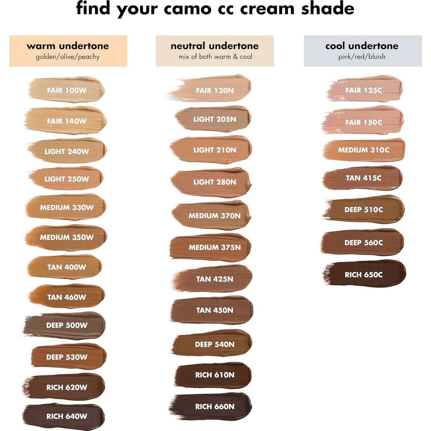 Crema Camo CC e.l.f. SPF 30 Cobertura Completa Bronceado 400 W