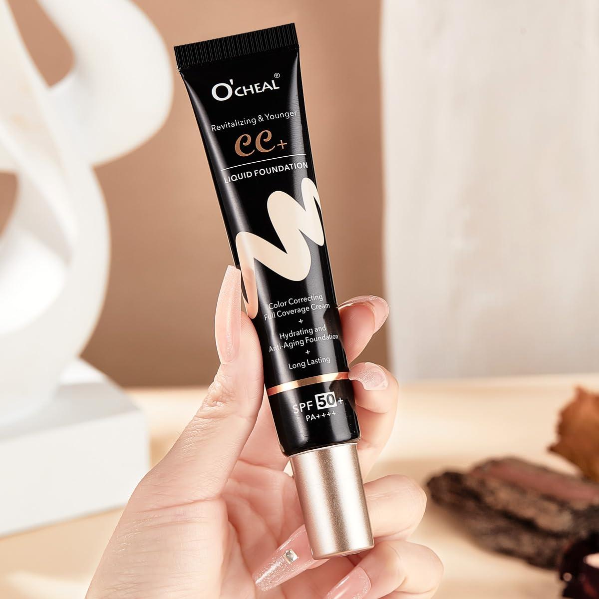 Crema CC O'CHEAL Marfil SPF 50+ Hidratante y Correctora