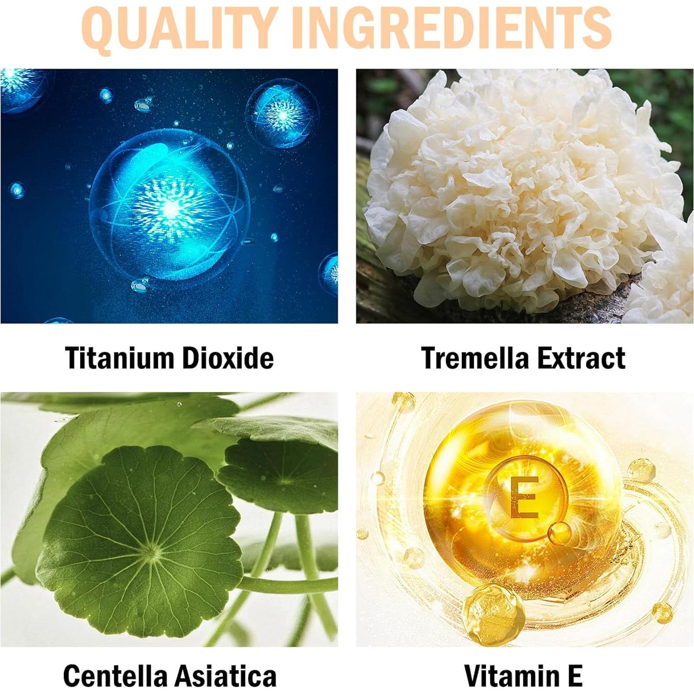 Set de Maquillaje Completo LJYBoBin: CC, BB, Polvo y Esponjas