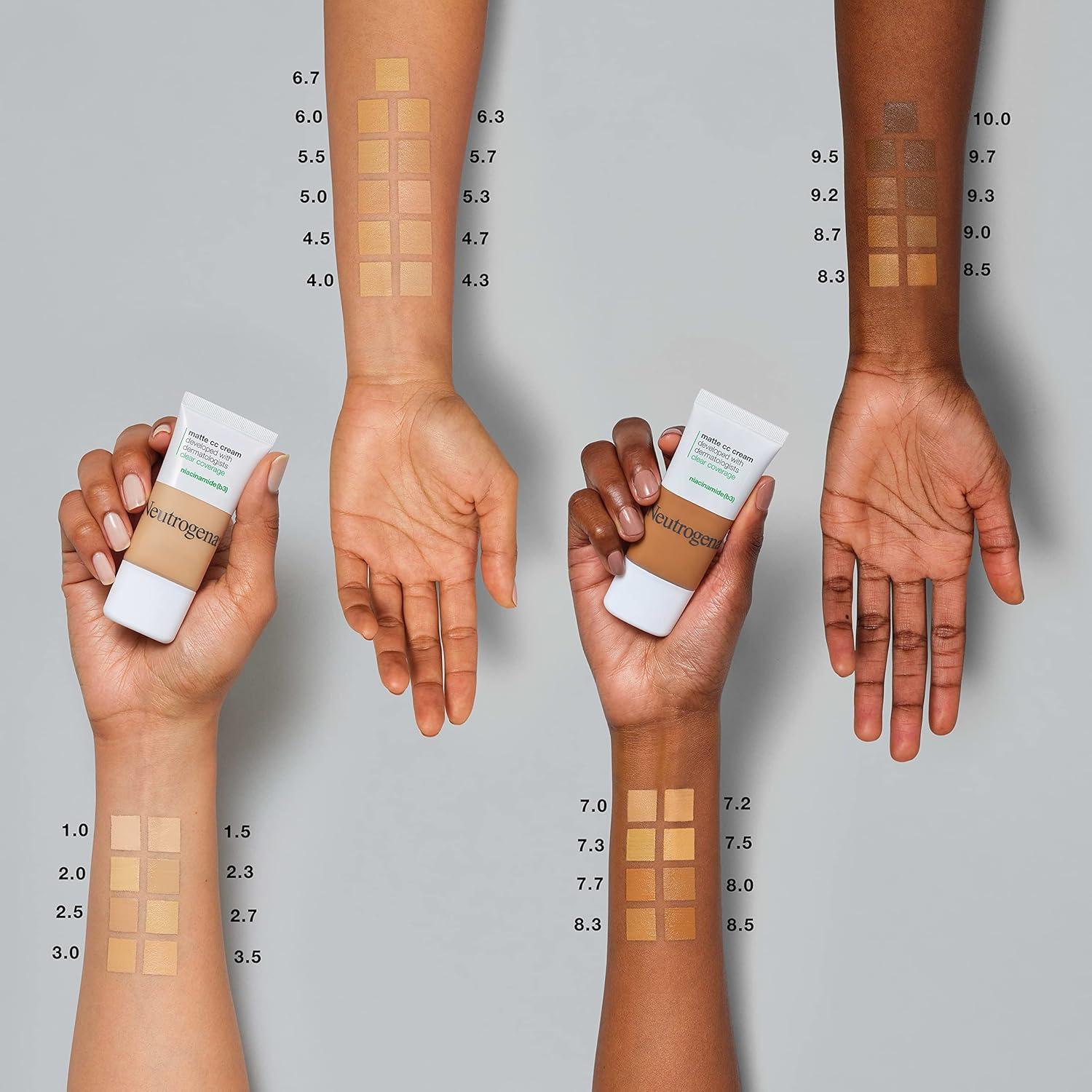 Crema CC Mate Perfecta Neutrogena 28.35 g Tono Mantequilla 4.5