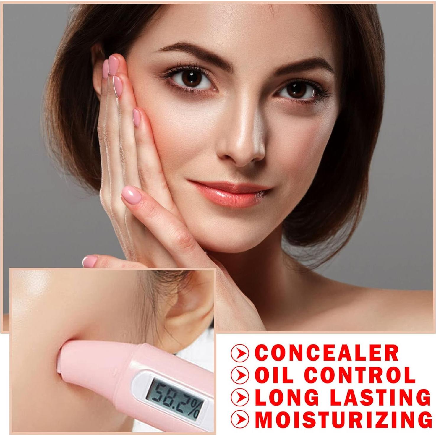 Crema CC Hidratante XINGXYUEL 2PCS Natural 1.13g Corrector