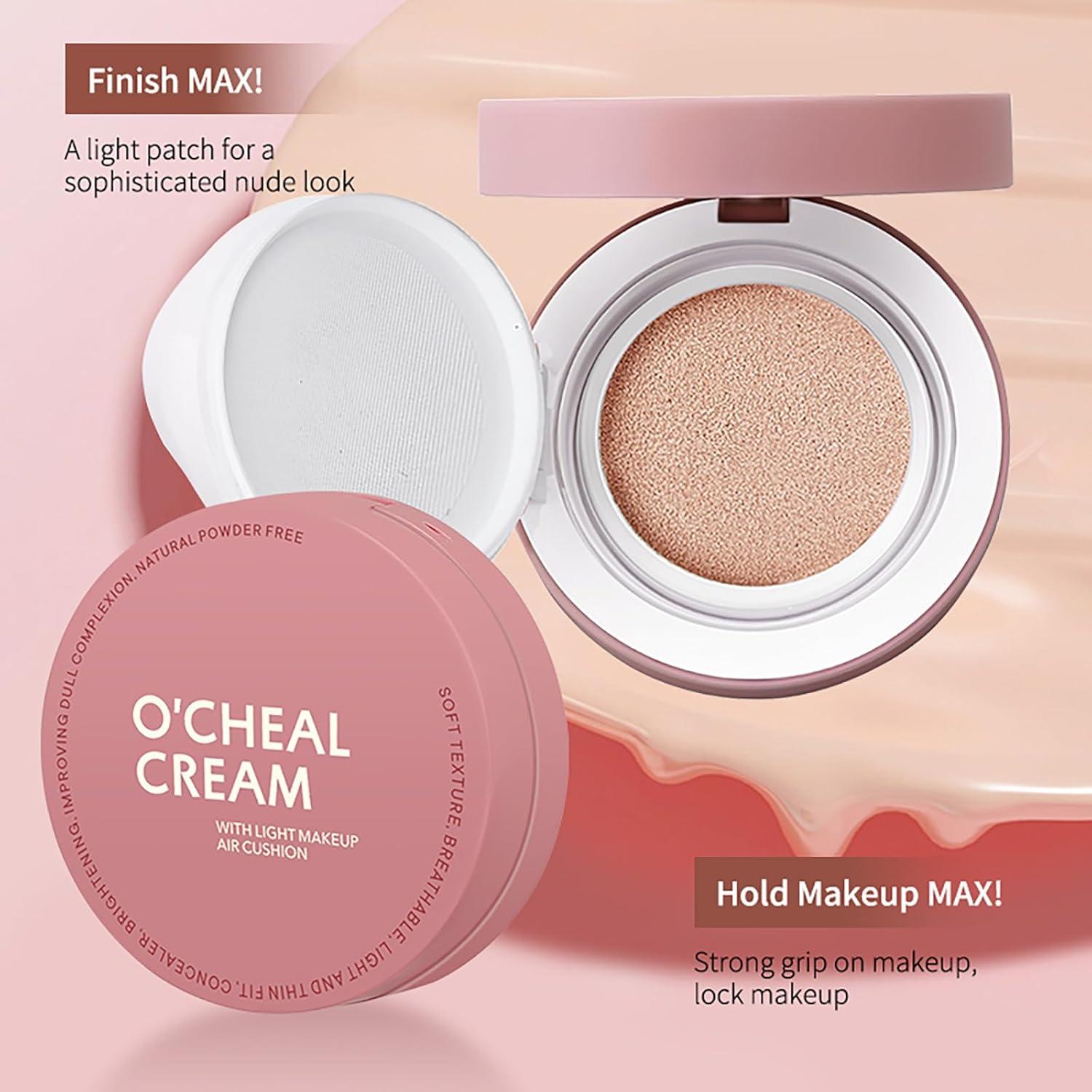 O'CHEAL CC Cream Cushion Foundation Hidratante IVORY 68g