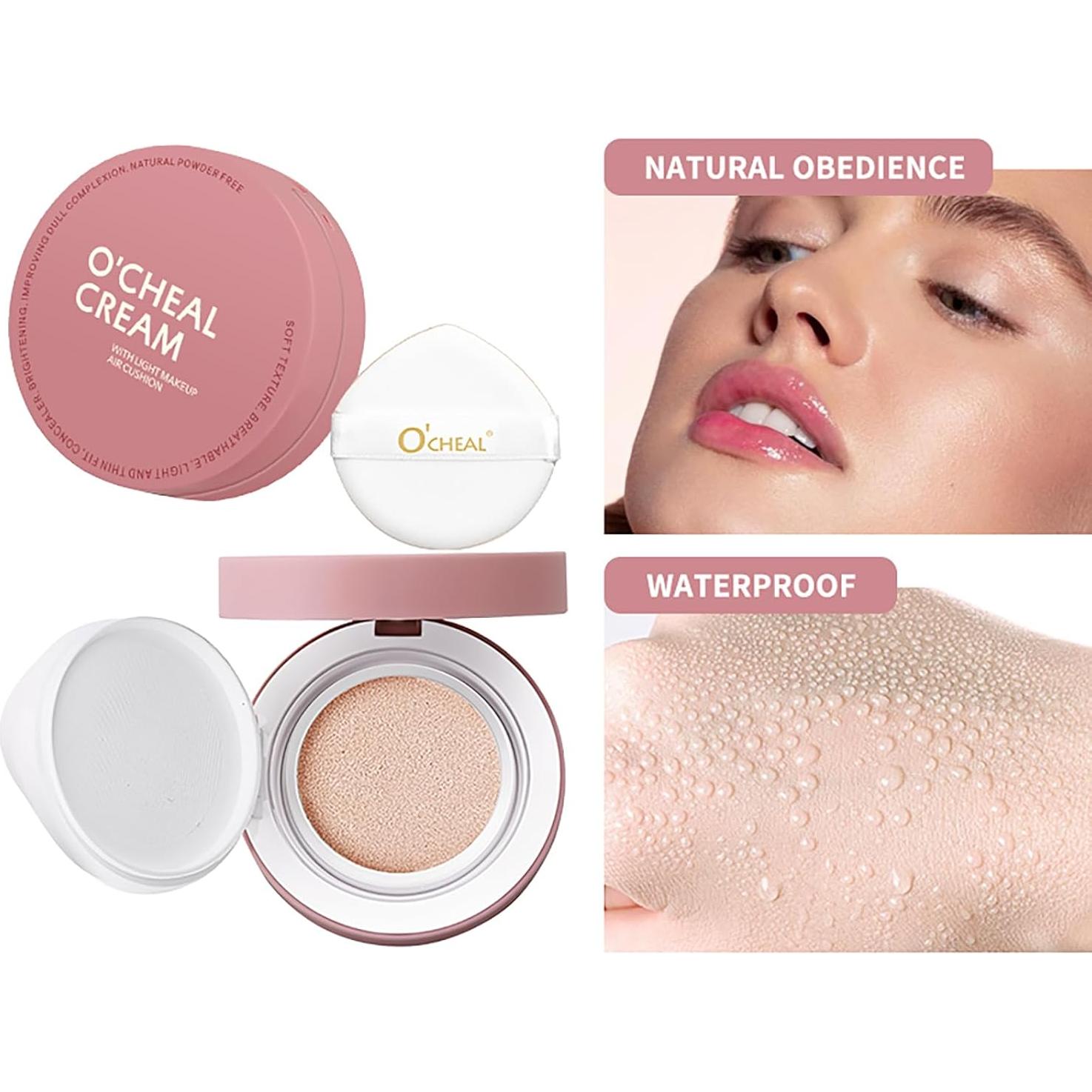 O'CHEAL CC Cream Cushion Foundation Hidratante IVORY 68g