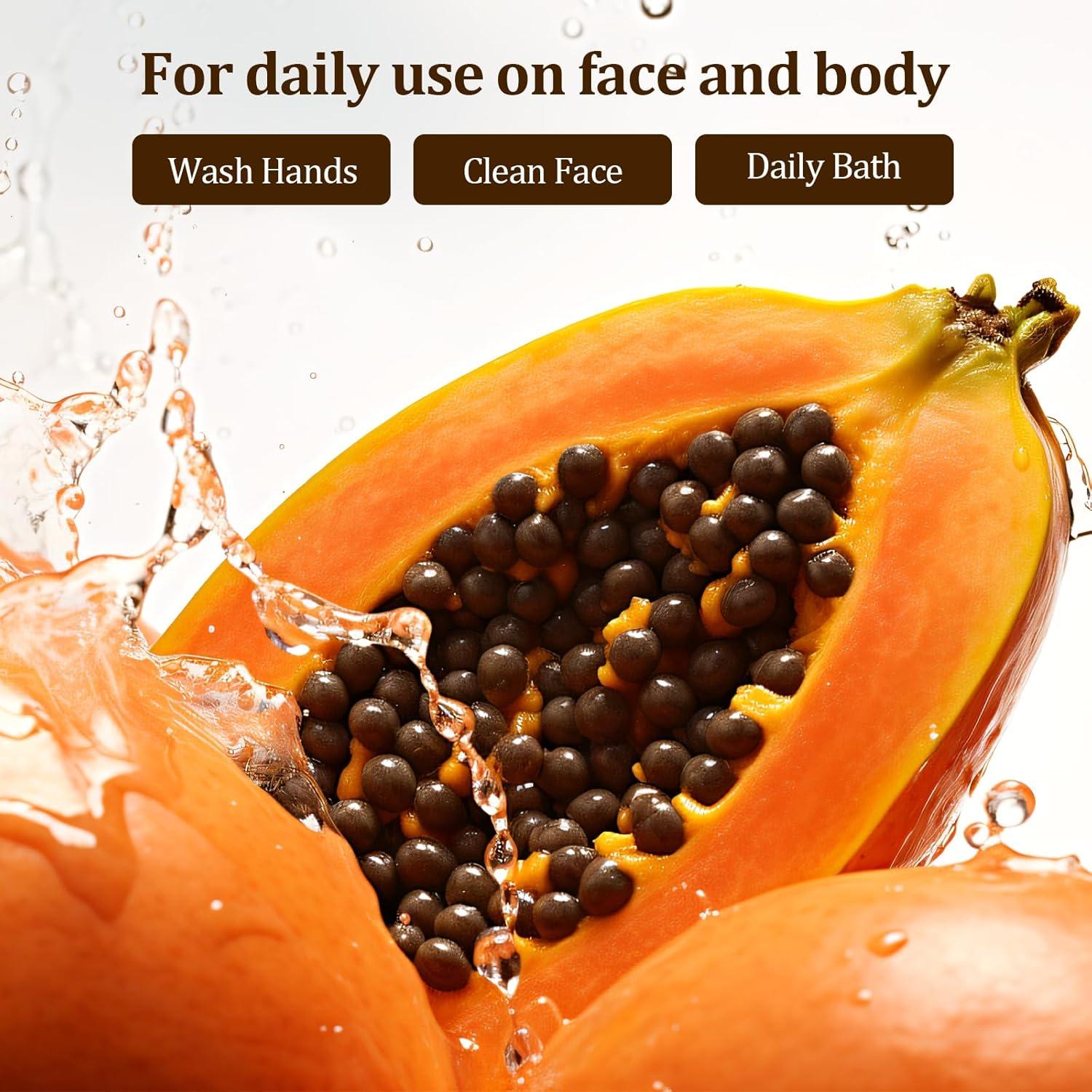 Jabón Natural PALFICAB con Papaya y Manteca de Karité 298 g