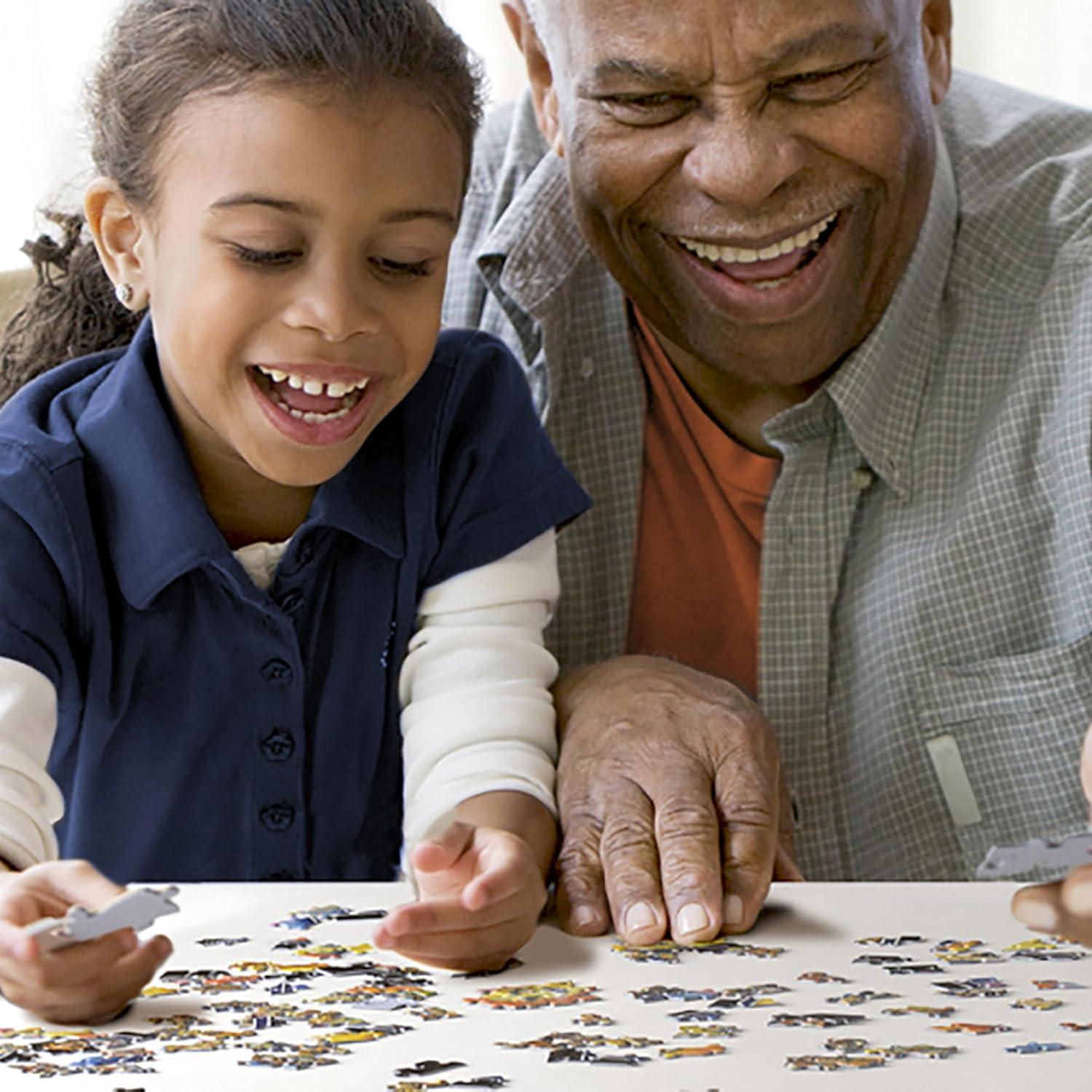 Rompecabezas YouTheFan Bison Dakota del Norte 500 piezas