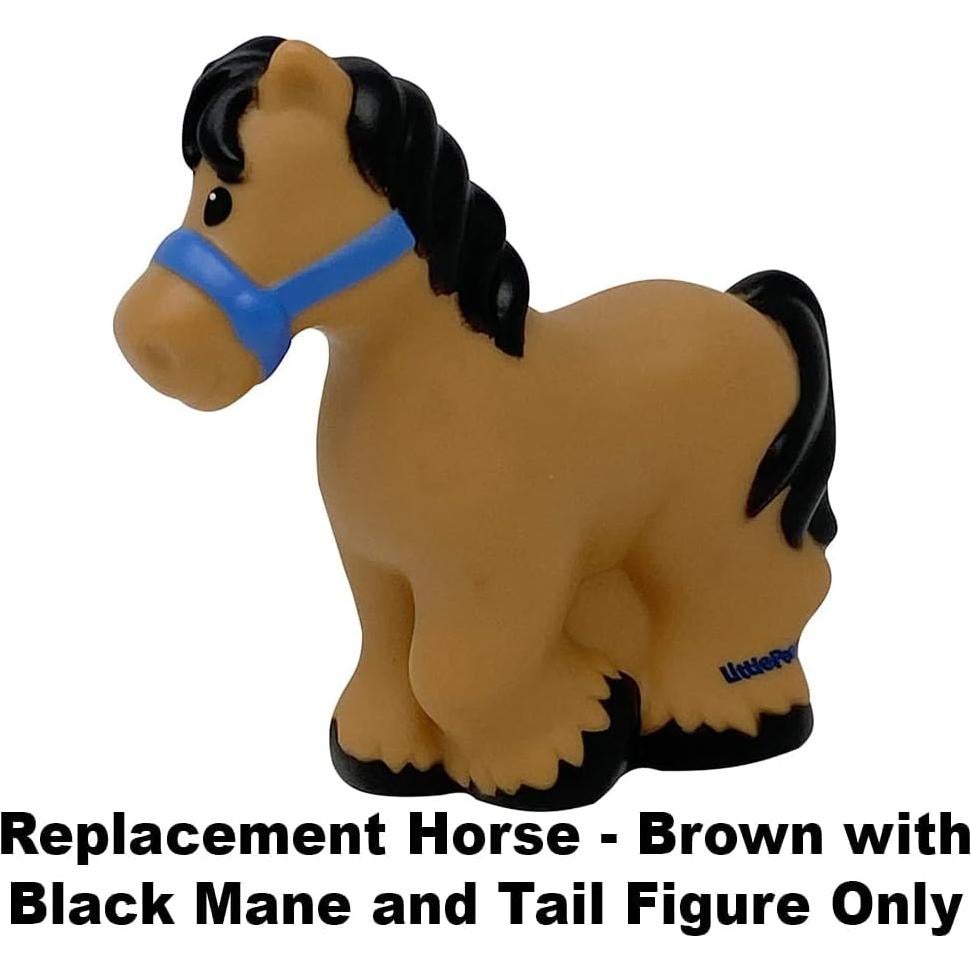 Caballo de Reemplazo Marrón para Fisher-Price CBG45