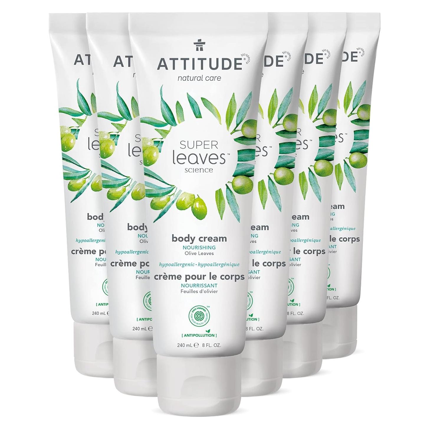 Crema Corporal ATTITUDE 236.6 ML Hidratante Pera y Ámbar