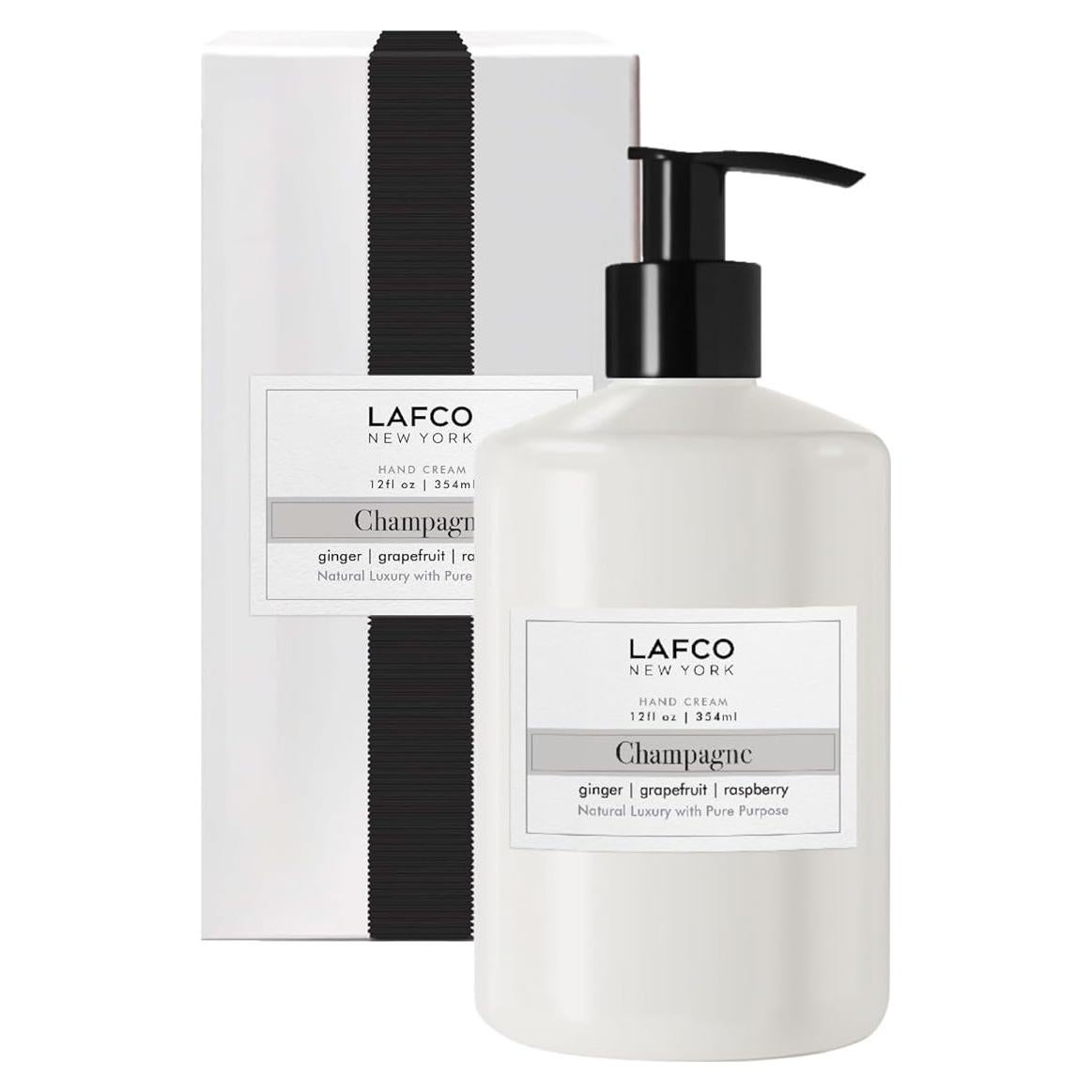 Crema de Manos LAFCO Nueva York Champán 340g Hipoalergénica