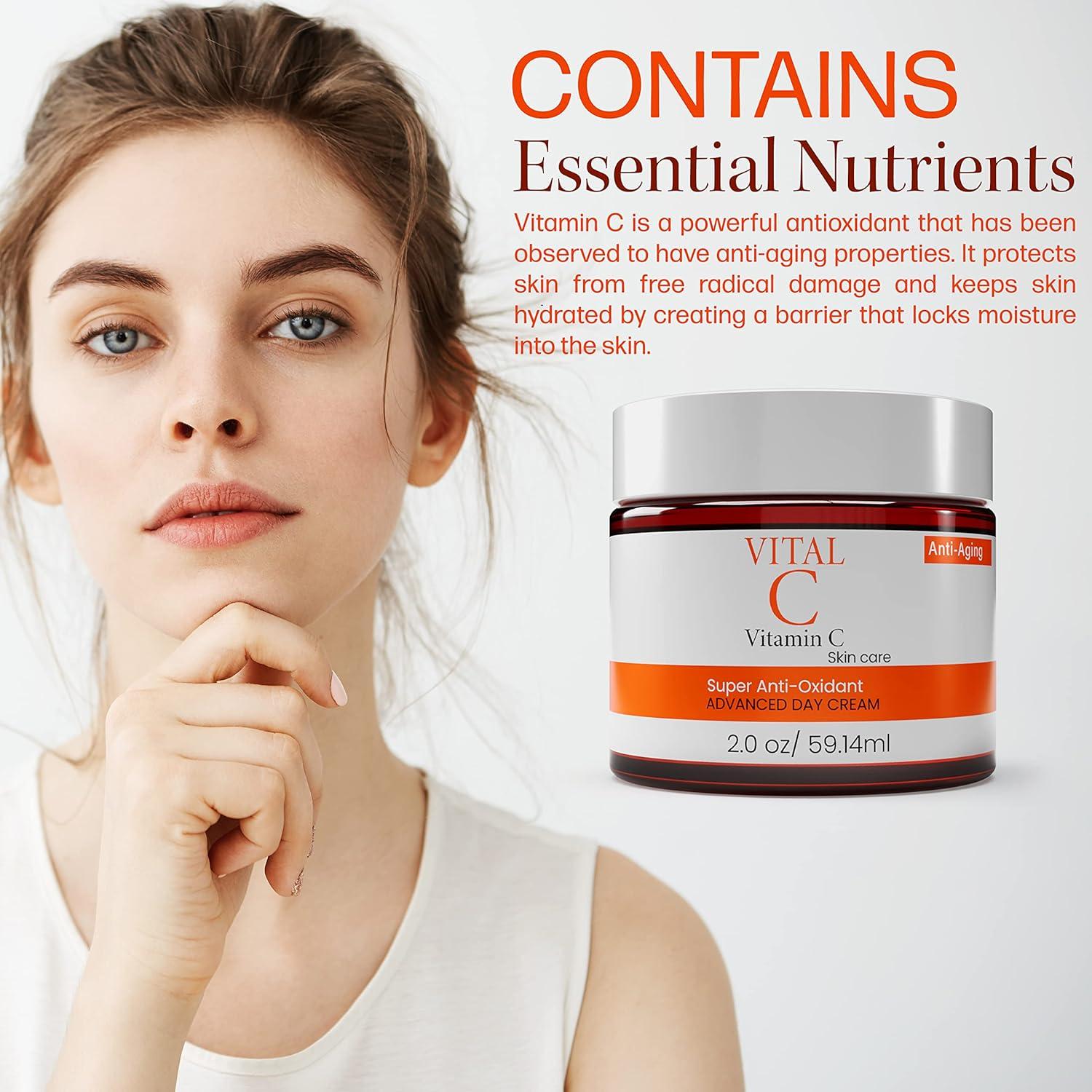 Crema Facial Hidratante Vitamina C Dermapeutics 59 ml