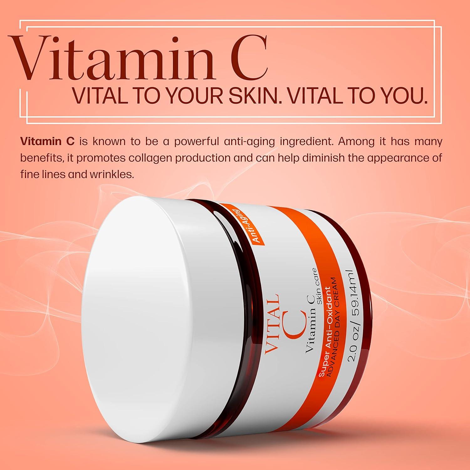 Crema Facial Hidratante Vitamina C Dermapeutics 59 ml