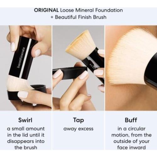 Fundación en Polvo Suelto BareMinerals SPF 15 7.9g Beige Medio