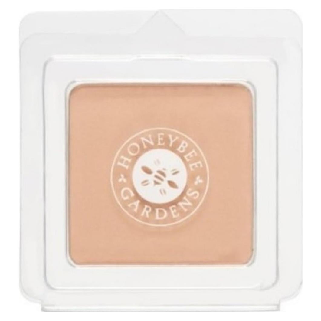 Base en Polvo Mineral Prensado Honeybee Gardens, Tono Oliva Medio, 7.5g