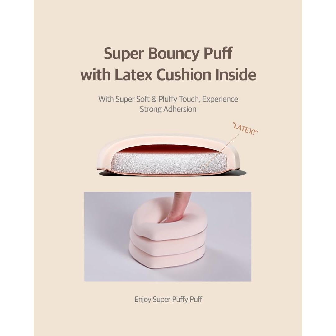 Esponja de Maquillaje Puff 5.49 cm Olive Young con Estuche