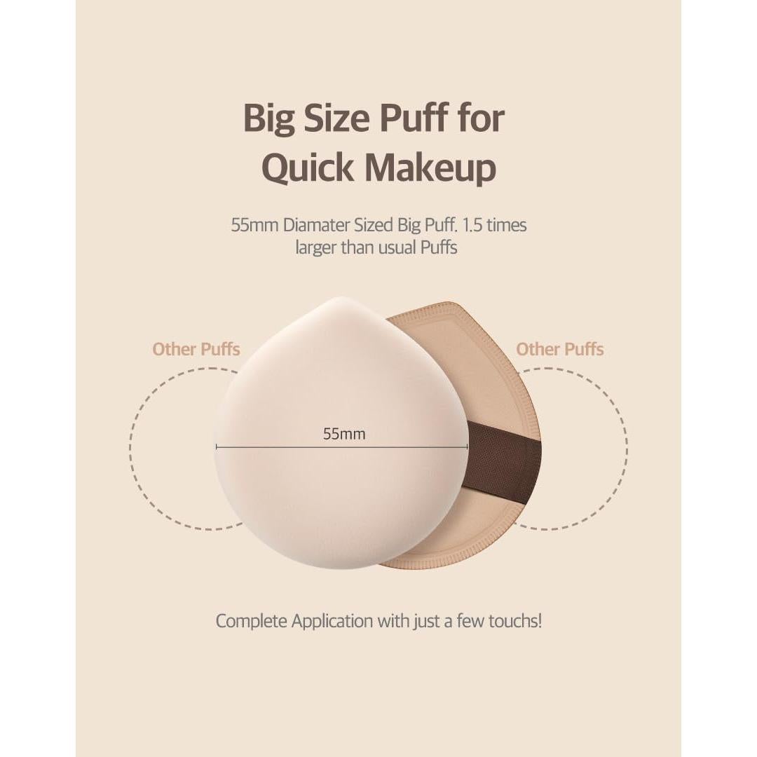 Esponja de Maquillaje Puff 5.49 cm Olive Young con Estuche