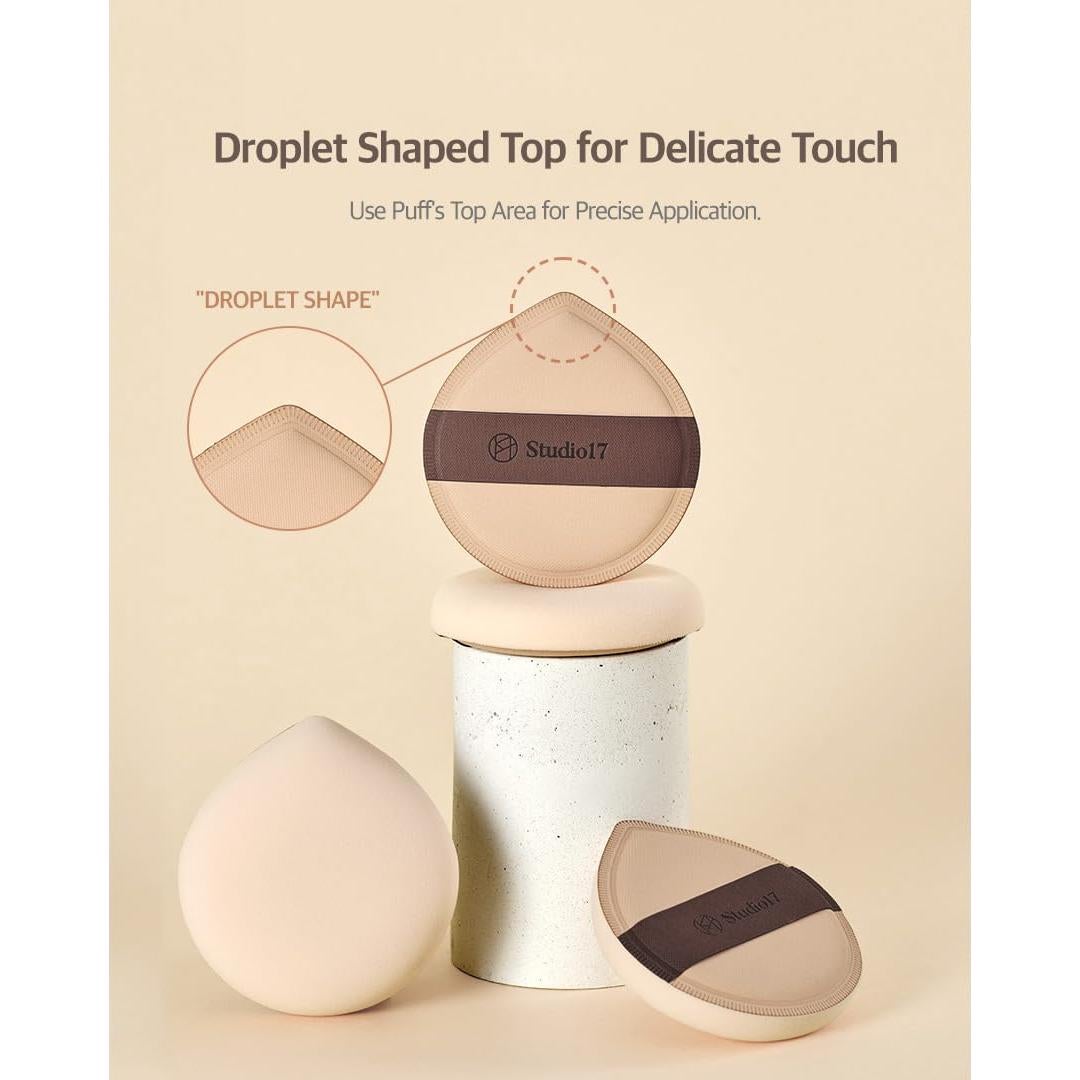 Esponja de Maquillaje Puff 5.49 cm Olive Young con Estuche