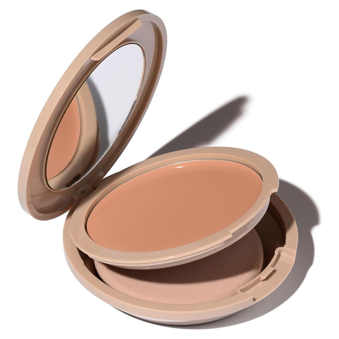 Base No Makeup Makeup Almendra 59g - Larga Duración, Vegana