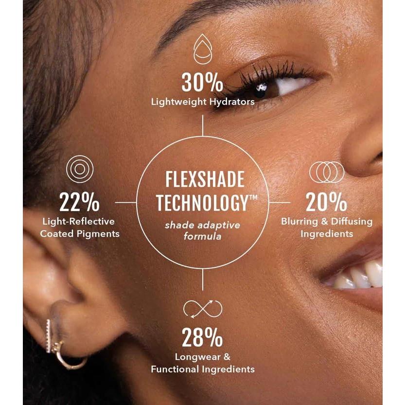 Base No Makeup Makeup Almendra 59g - Larga Duración, Vegana