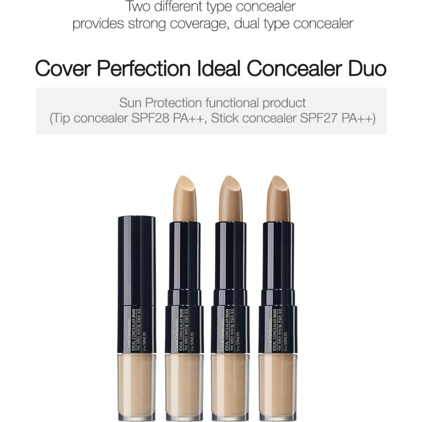 Corrector de Perfección Ideal THESAEM Dúo #2 Beige Rico