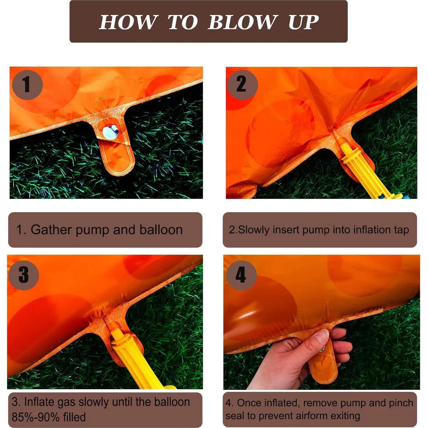 Globos de Vaca KYparty para Fiesta de Cumpleaños - 4 Pcs