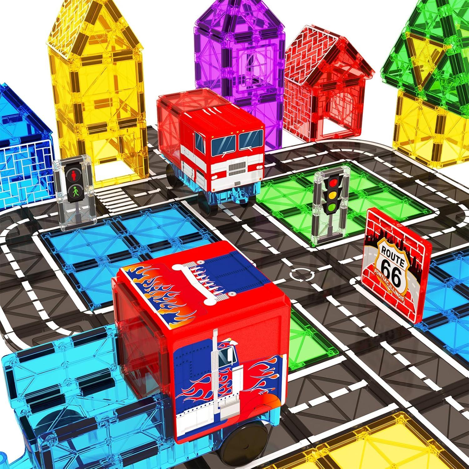 BigShu 148PCS Azulejos Magnéticos Educativos para Niños