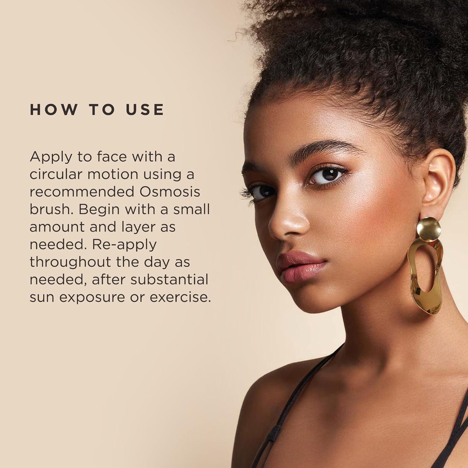 Base de Maquillaje en Polvo Osmosis - Cobertura Media a Completa - 8 Tonos