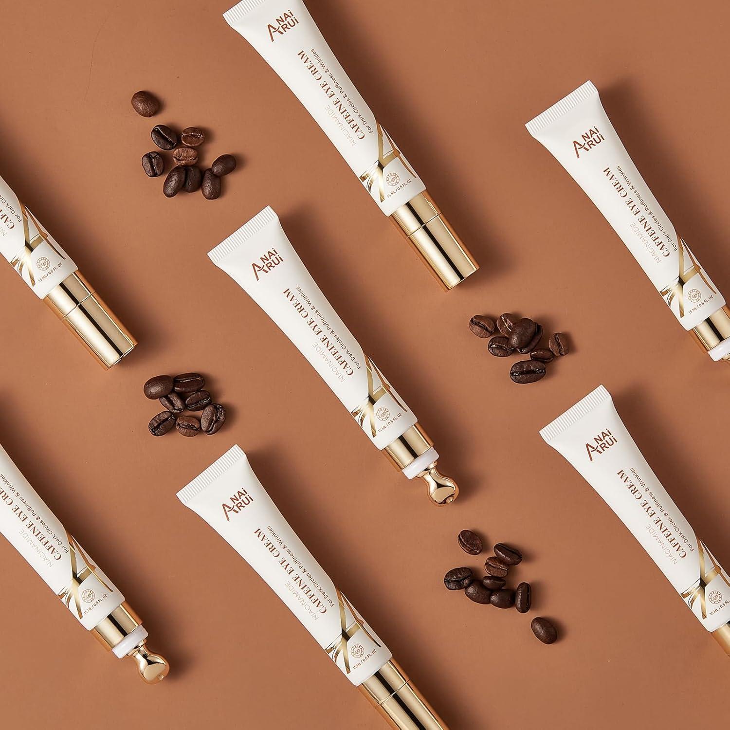 Crema para Ojos ANAI RUI con Café y Niacinamida 30g