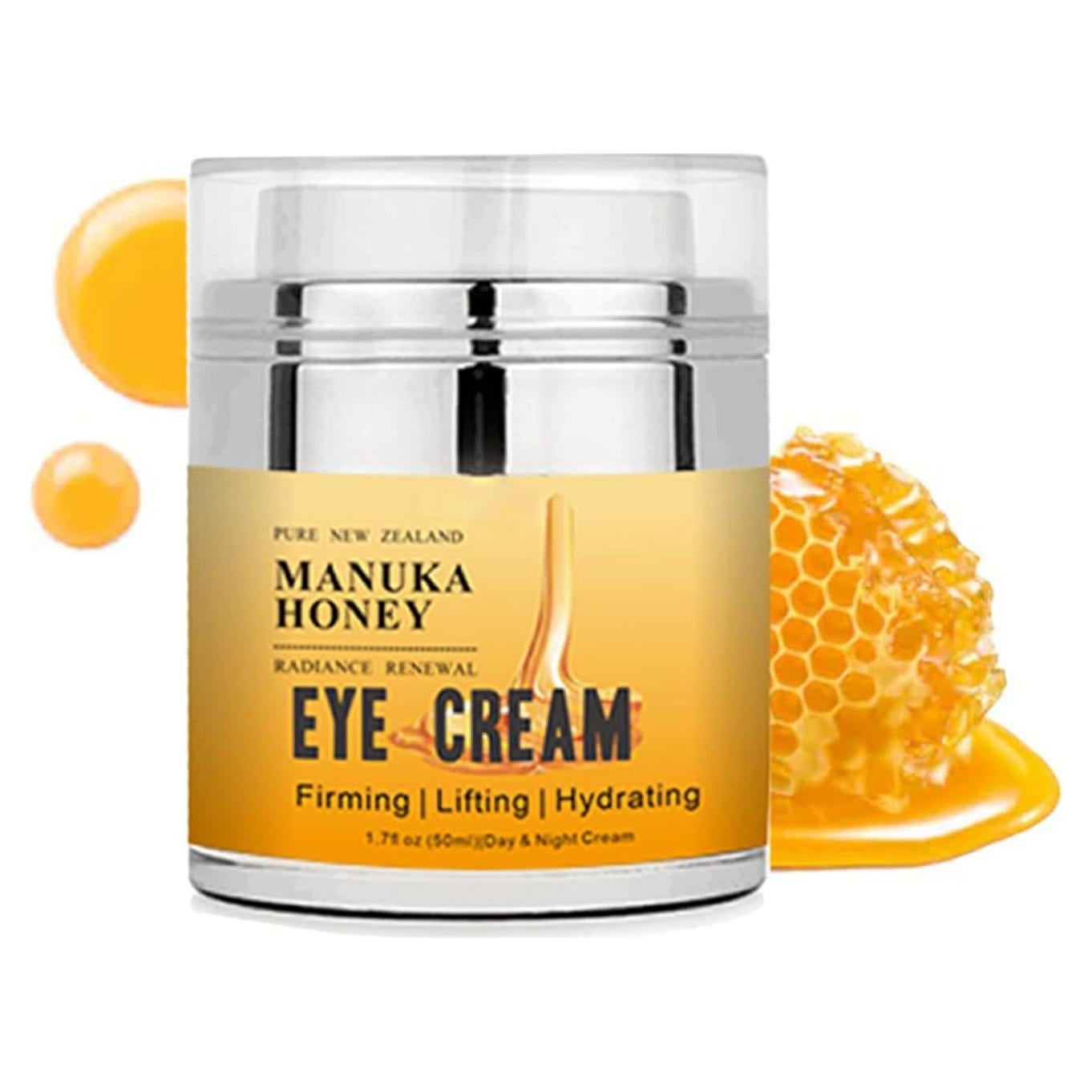 Crema para Ojos de Miel WHHWM 50ml Anti-envejecimiento Hidratante