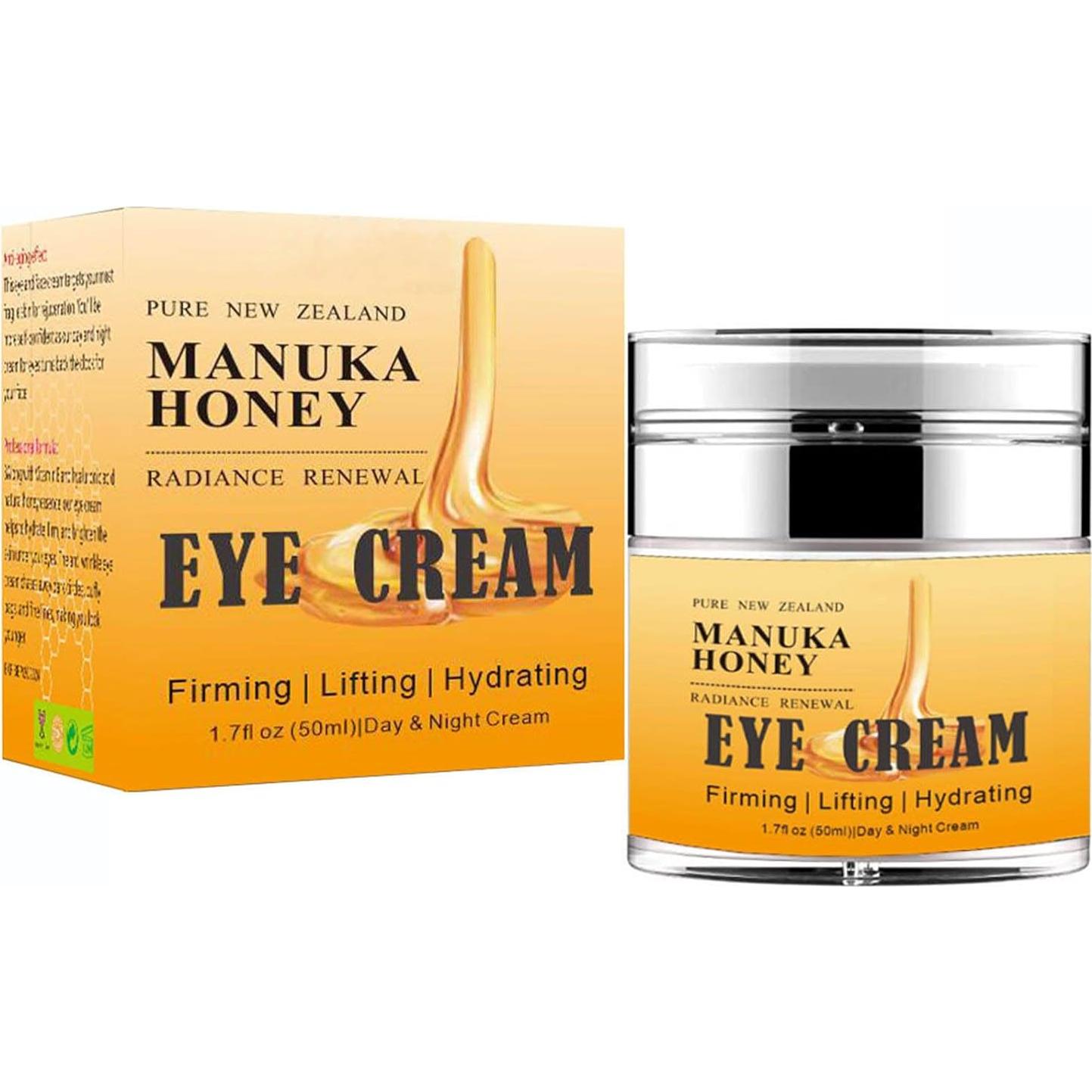 Crema para Ojos de Miel WHHWM 50ml Anti-envejecimiento Hidratante