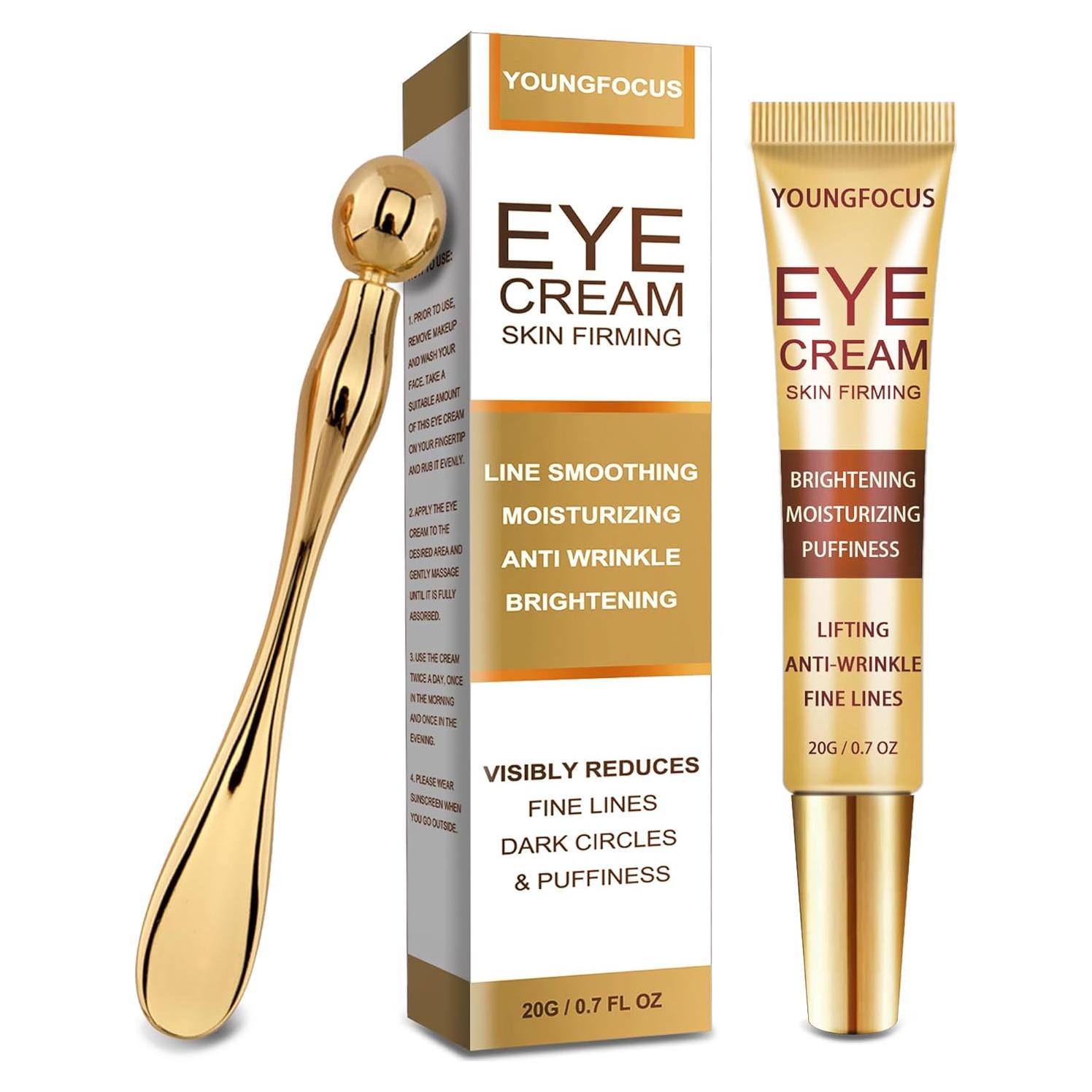 Crema para Ojos Anti Envejecimiento Youngfocus con Retinol 60g