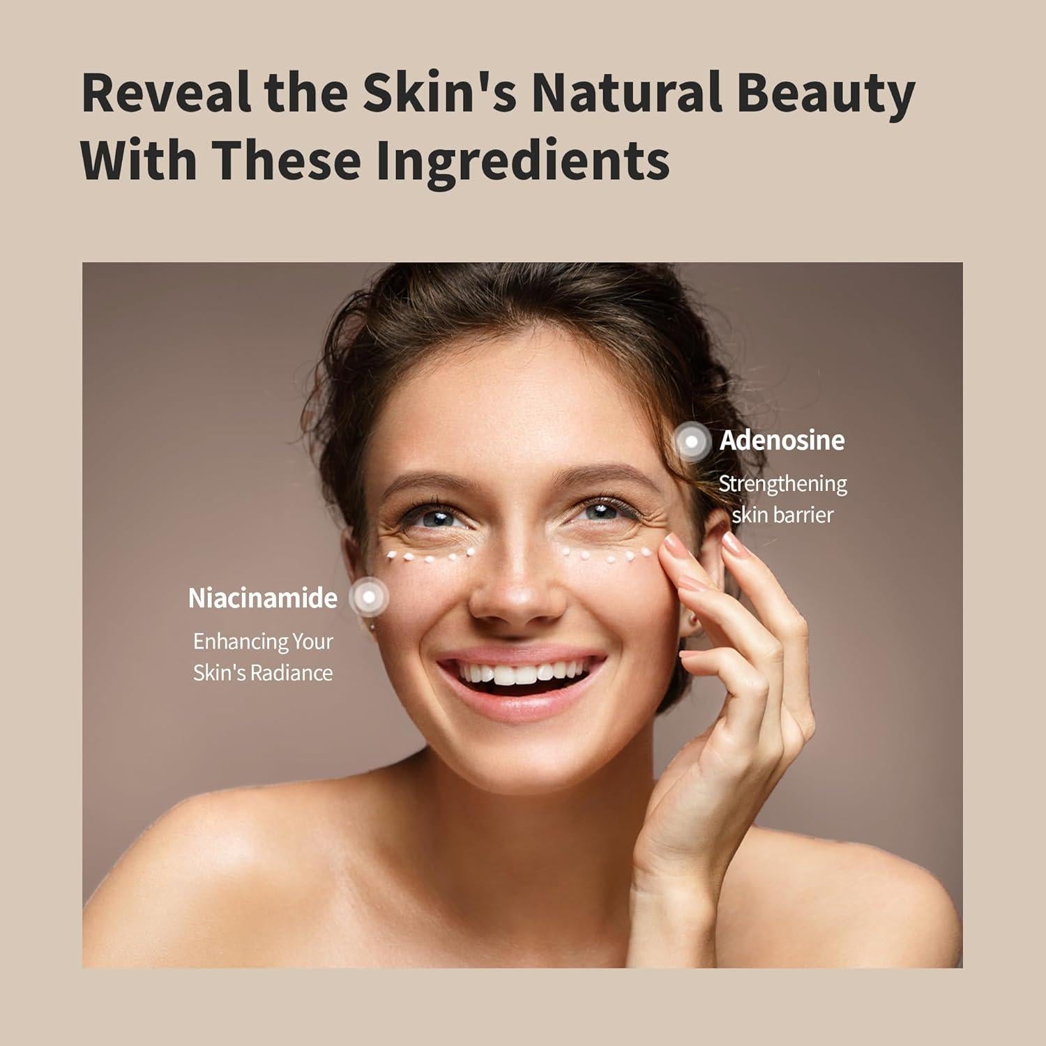 Crema para Ojos Benton Snail Bee - 29.57 ml, Niacinamida y Péptidos