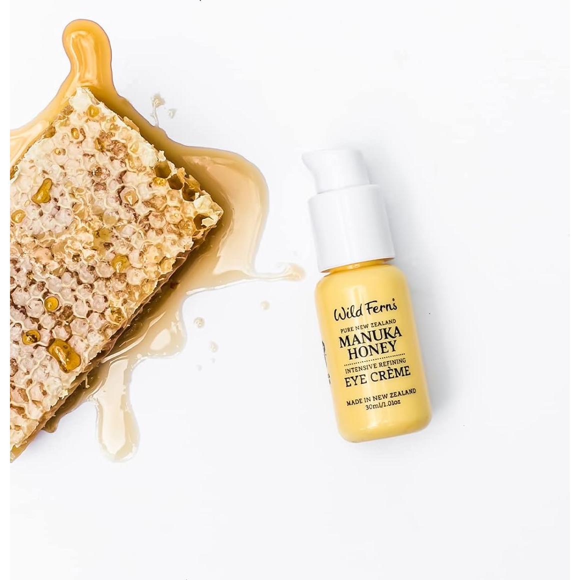 Crema de Ojos Wild Ferns Miel de Manuka 30ml 92% Natural