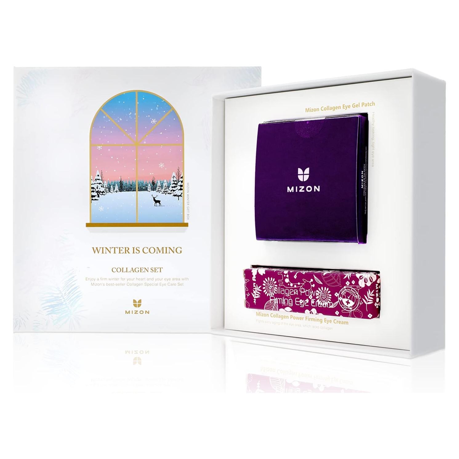 MIZON Set de Cuidado para los Ojos - Colágeno y Parches Hidratantes