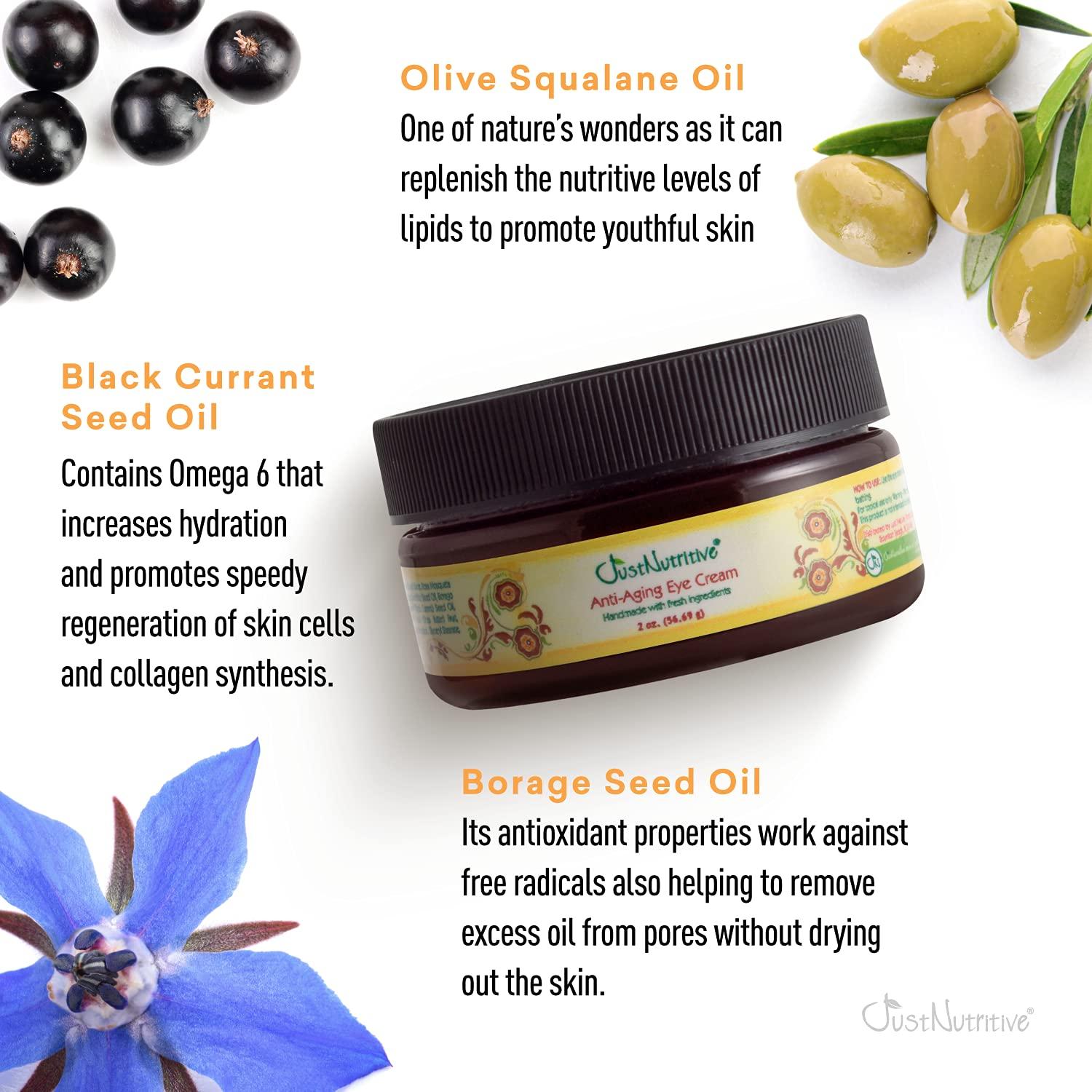 Crema para Ojos Anti-Envejecimiento Just Nutritive 56.7g