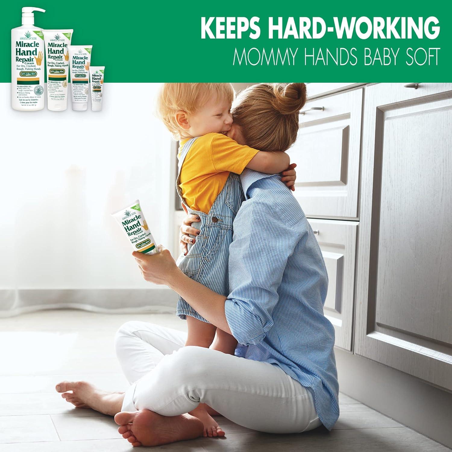 Crema Reparadora para Manos Milagro de Aloe 1 oz - Hidratante