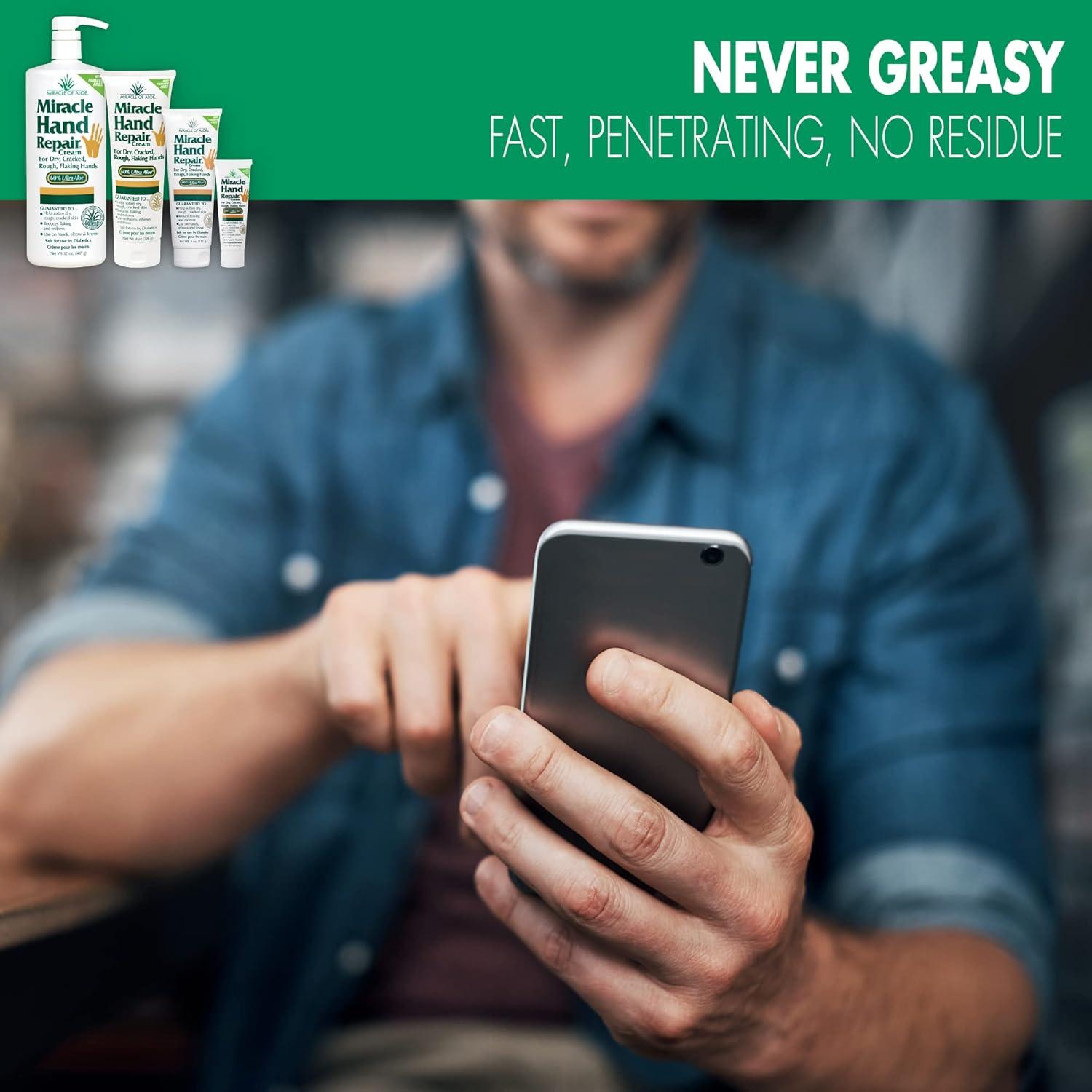 Crema Reparadora para Manos Milagro de Aloe 1 oz - Hidratante