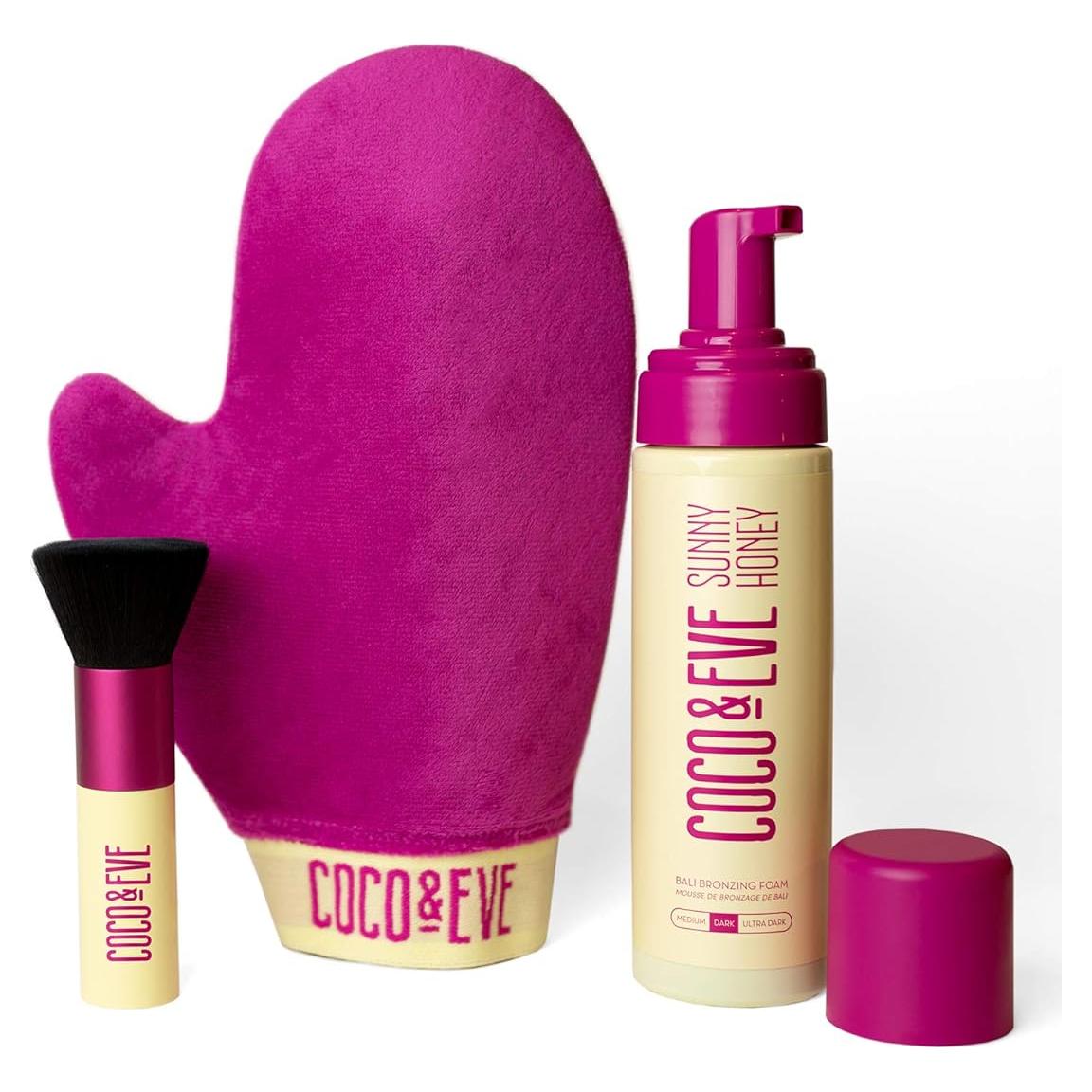 Mousse bronceadora Coco & Eve Sunny Honey Oscuro 450g