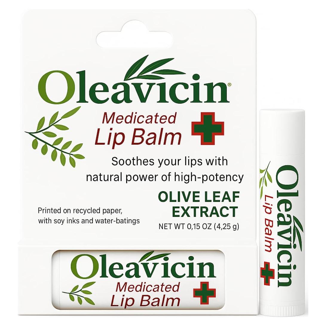 Bálsamo Labial Natural Oleavicin 4.25g | Hidratante Labios Secos