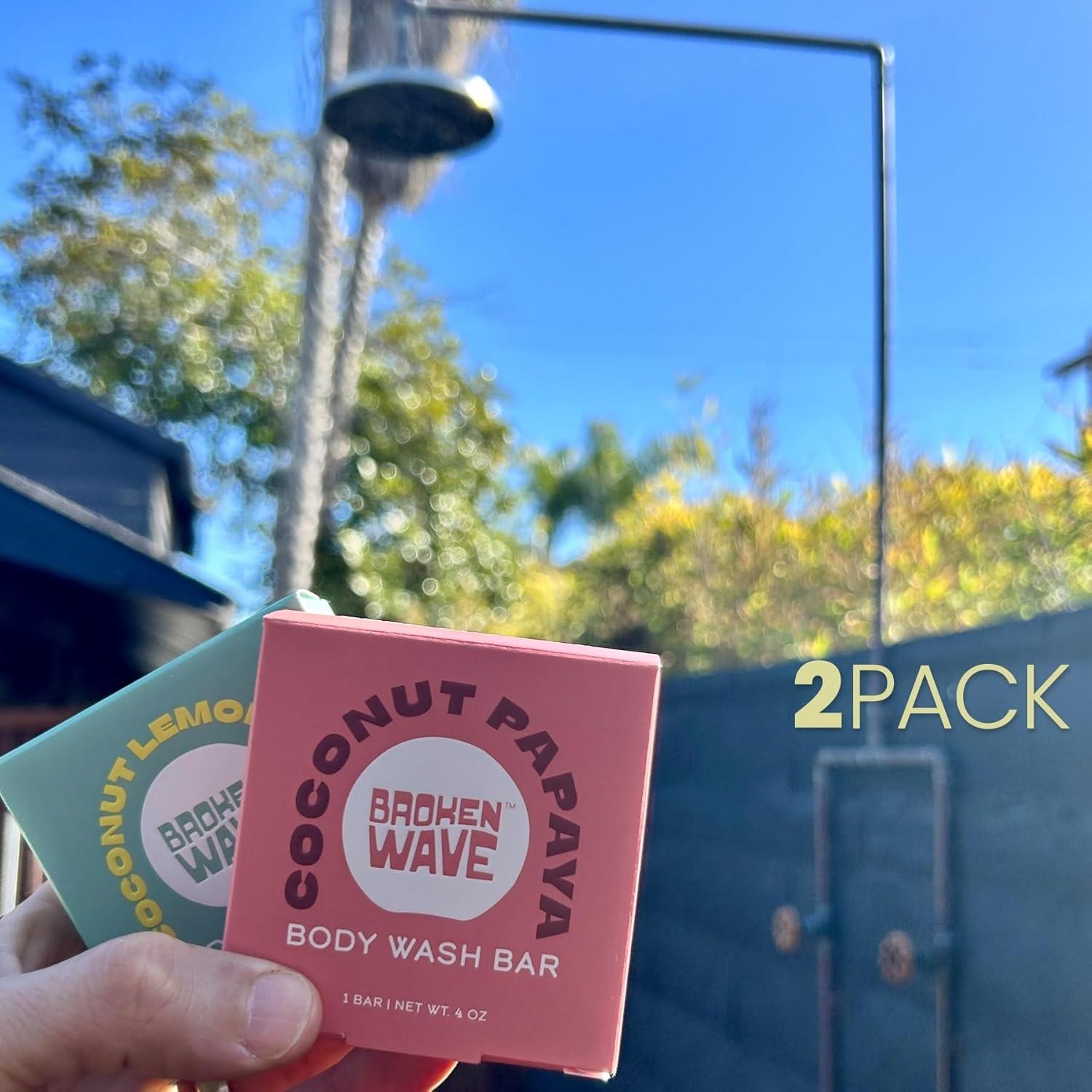 Jabón Natural Olas Rojas Hidratante Vegano 2 Unidades