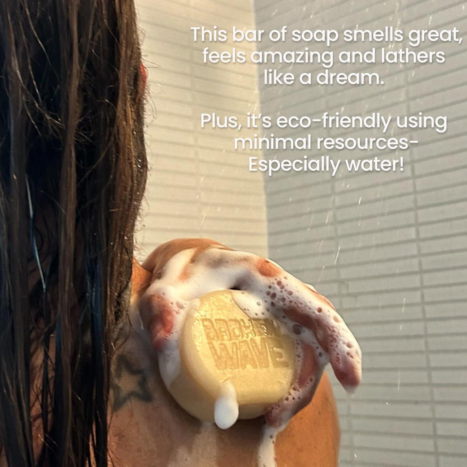 Jabón Natural Olas Rojas Hidratante Vegano 2 Unidades