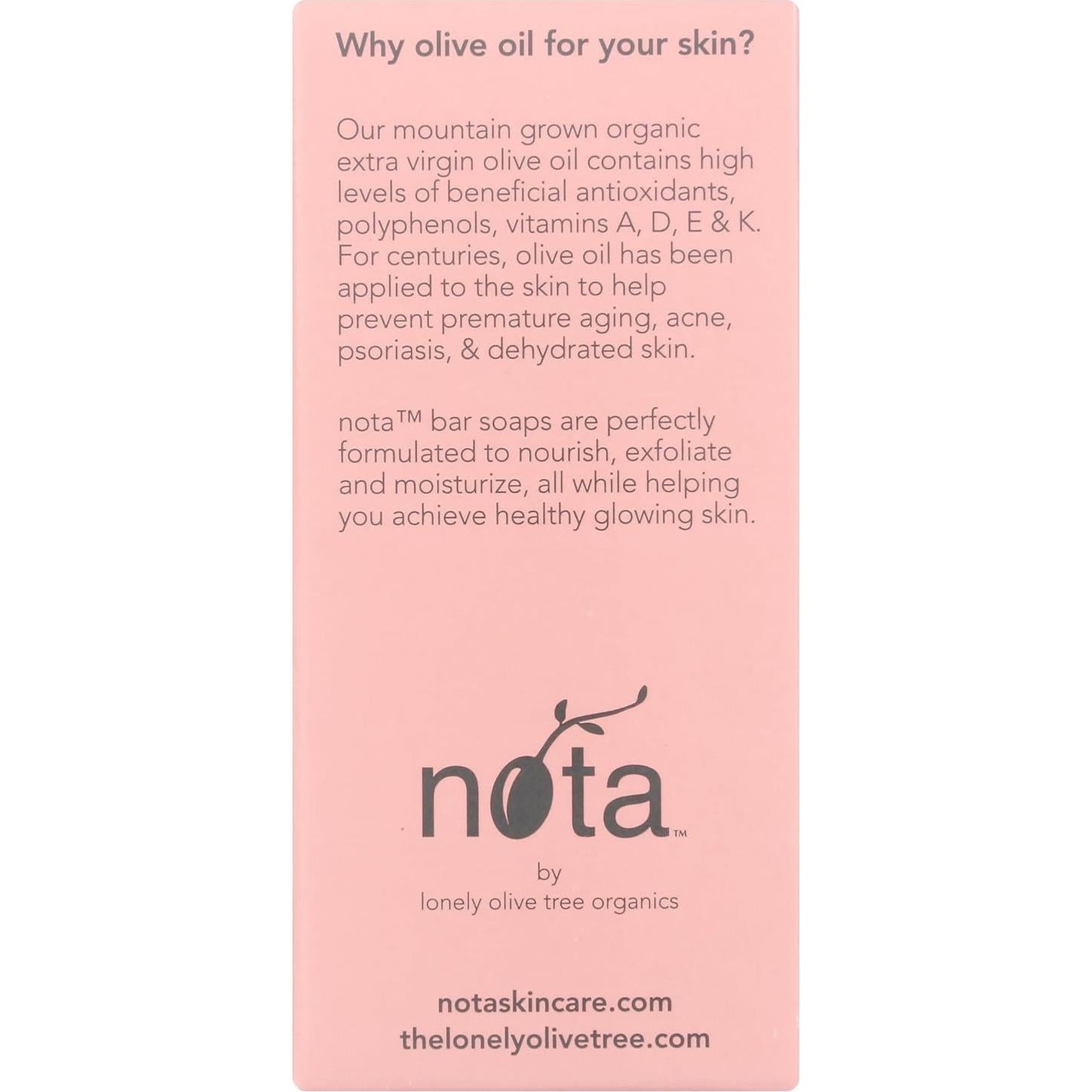 Jabón en Barra para Cara y Cuerpo Nota 170g Aceite de Oliva