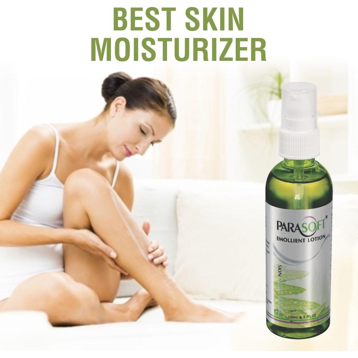 Loción Emoliente Parasoft 100ml - Semilla de Uva, Jojoba, Aloe Vera