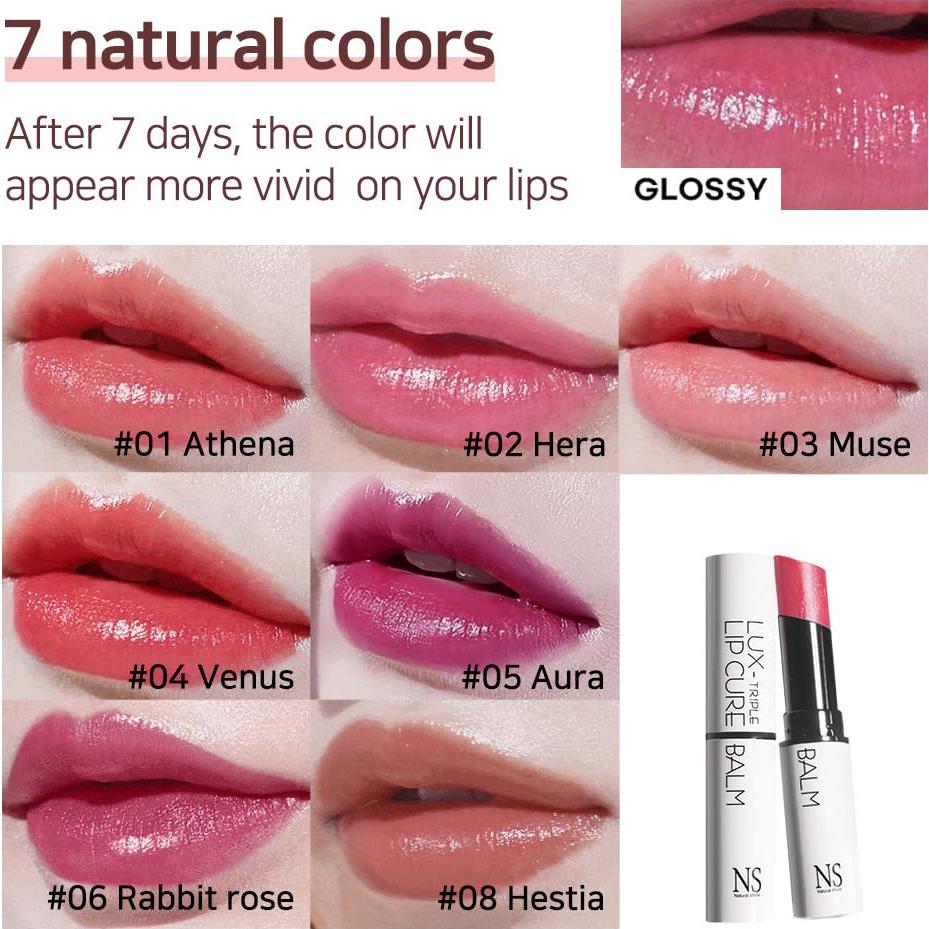 Bálsamo Labial Lux Triple Lip CURE HESTIA 4.83g - Hidratante