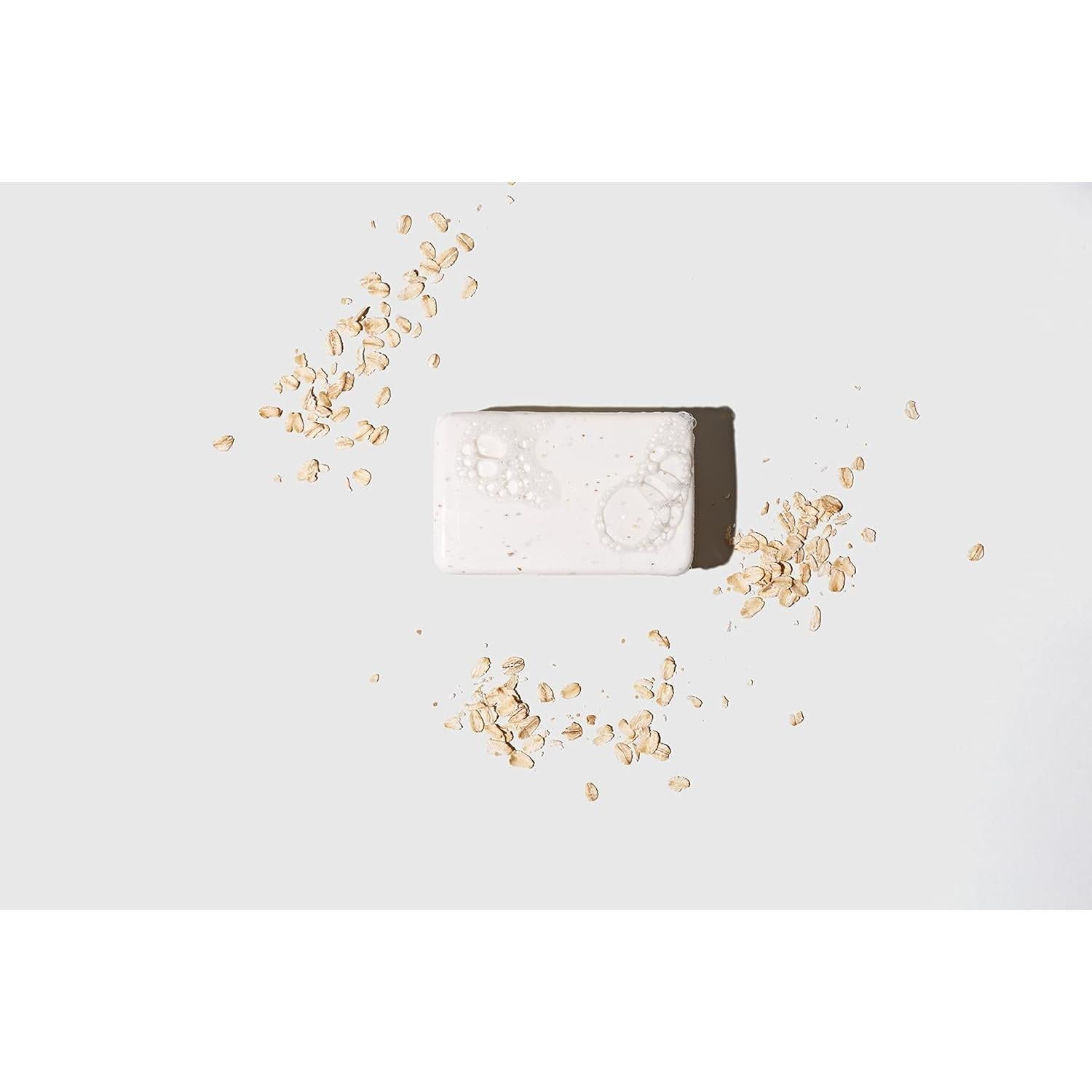 Jabón Exfoliante Corporal LATHER con Avena y Bambú - 198 g