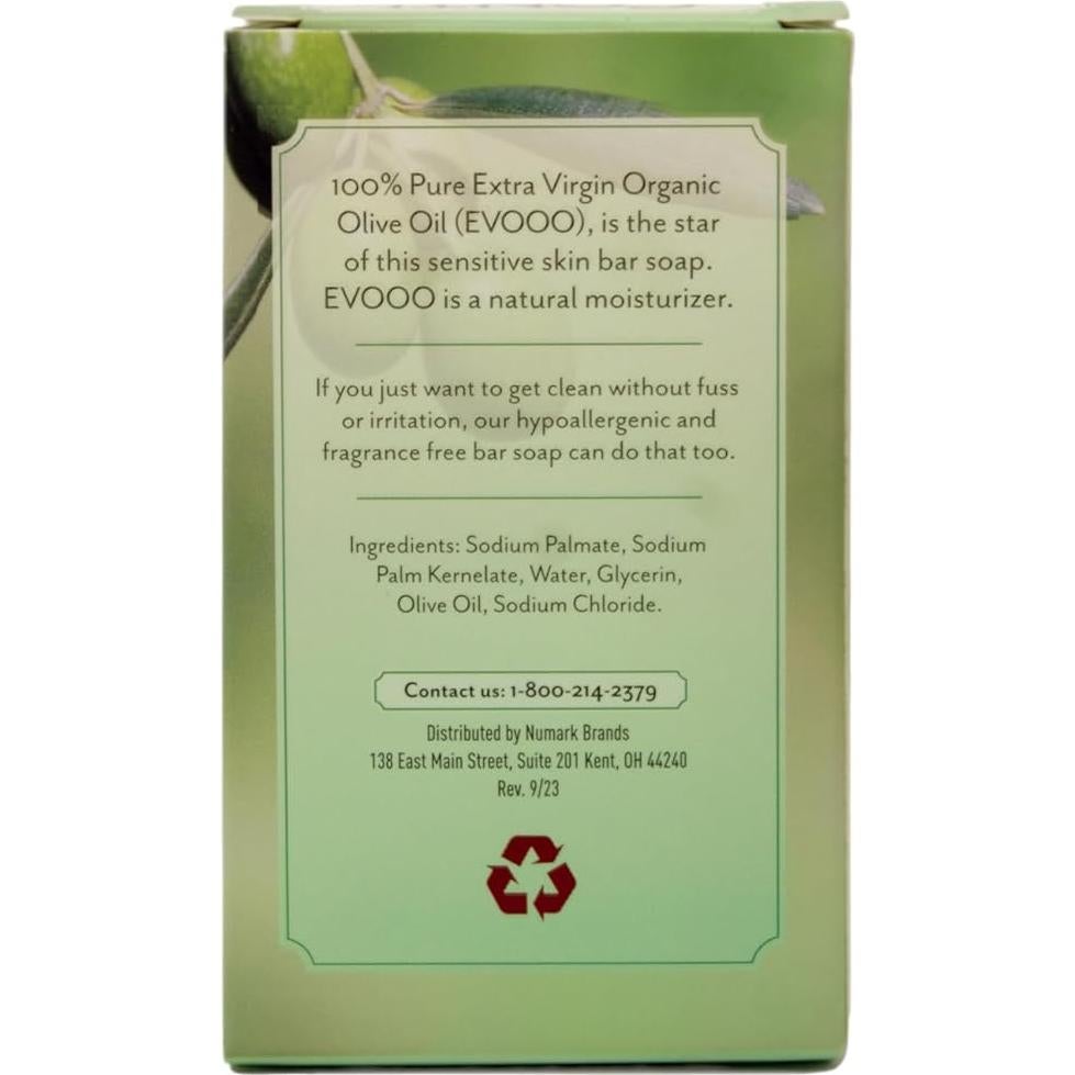 Jabón de Barra Orgánico de Aceite de Oliva Conti Castile 2x99g