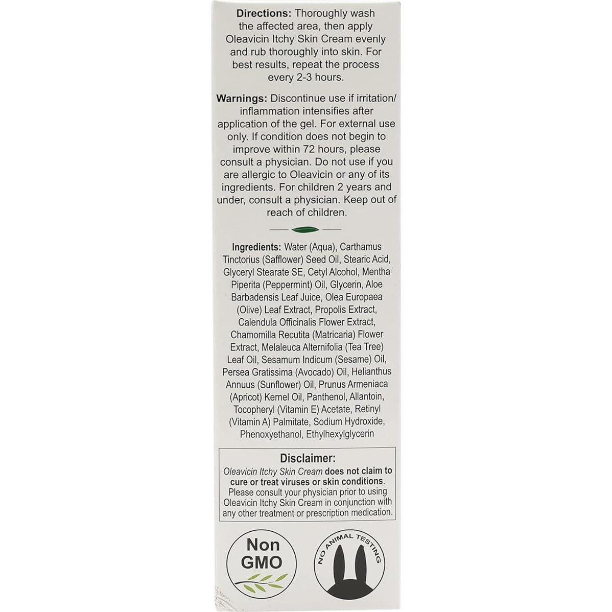 Crema Anti-Picazón Oleavicin 117g - Alivio Natural Piel Seca