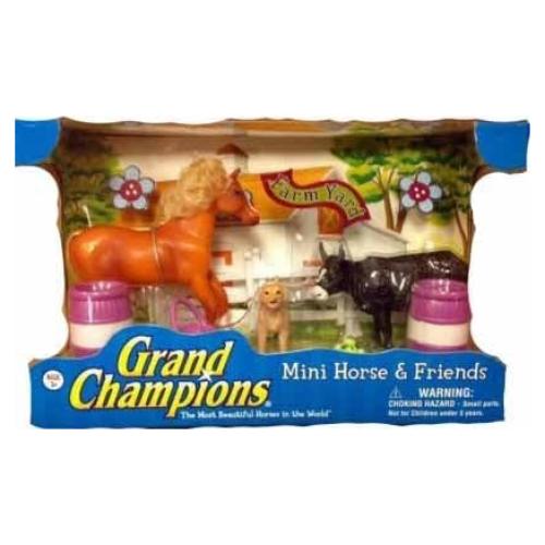 Set de Granja de Caballo Cuarto Palomino Empire Toys