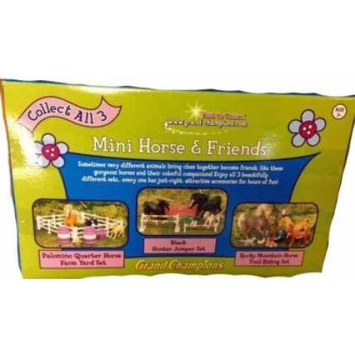 Set de Granja de Caballo Cuarto Palomino Empire Toys