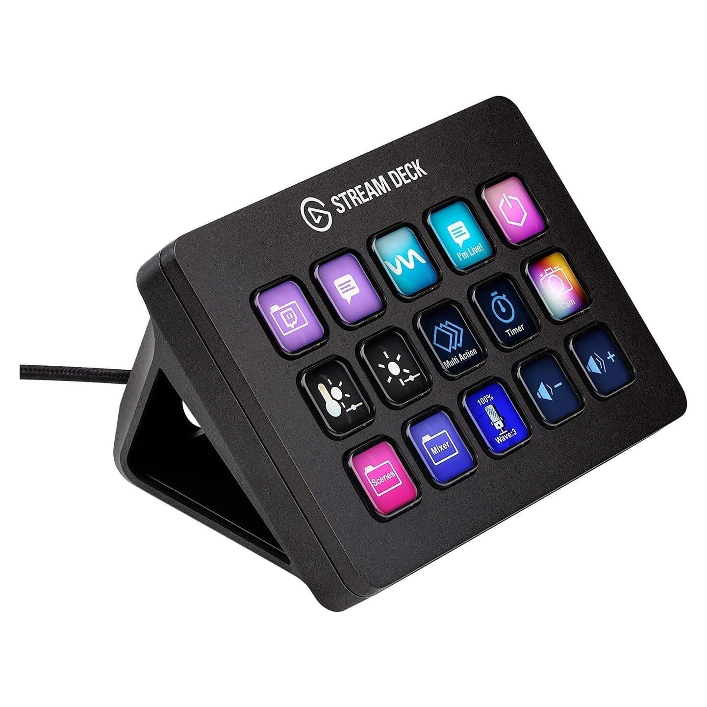 Elgato Stream Deck MK.2 - Controlador 15 Teclas LCD Personalizables